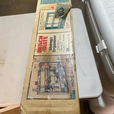 New In Box Bench-Mate Storage Organizer 