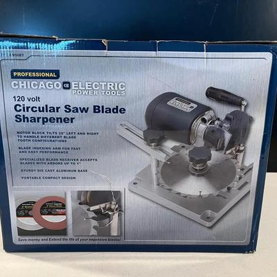 Chicago Electric 120 Volt Circular Saw Blade Sharpener
