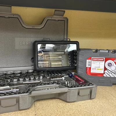 Set Of 3 Craftsman Socket Wrench Sets