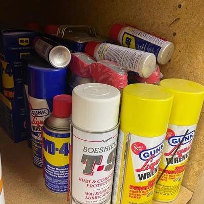 Wd-40 Gunk Liquid Wrench And Boeshield Rust And Corrosion Protection Many Still Unopened