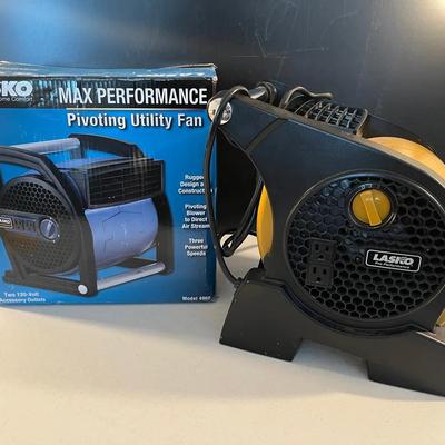 2 Lasko Pro-Performance High-Velocity Utility Fans