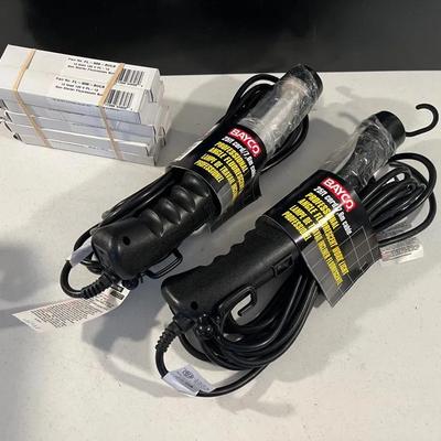 New Bayco Incandescent Work Lights & Replacement Bulbs 