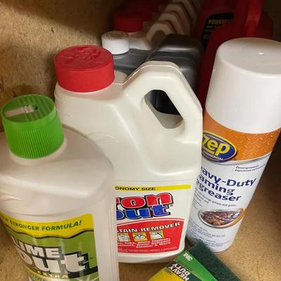Mystery Lot Cleaners Limeout Iron Out Degreaser Roto-Rooter Buildup Remover