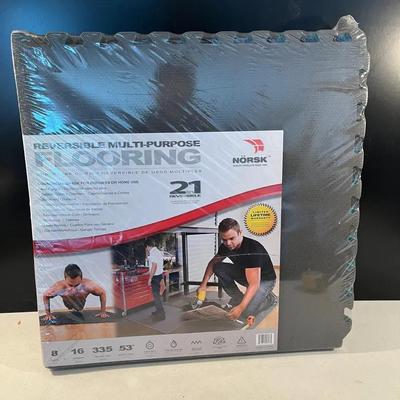Norsk Reversible Multi-Purpose Flooring Set - Interlocking Foam Floor Mats
