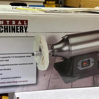 New Central Machinery 6” Buffer