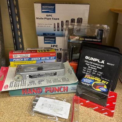Metal Working Punch Sets - Mostly New