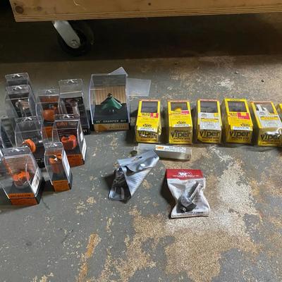 Drill Bits From Viper, CMT, Woodcraft, Jesada Tools  