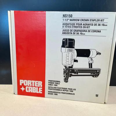 New Porter-Cable NS150 1-1/2" Narrow Crown Stapler Kit