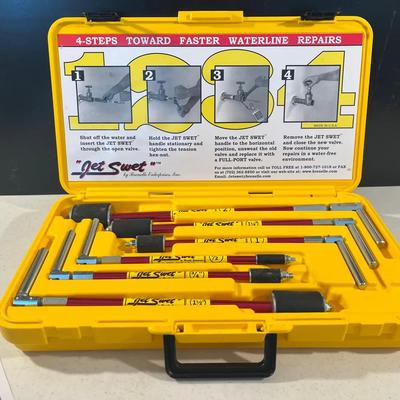 Brenelle Jet Swet Kit, a Plumbing Tool Designed for Waterline Repairs