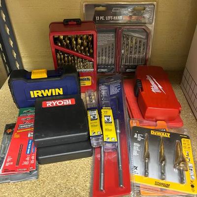 New Drill Bits - Dewalt, Milwaukee, Craftsman, Ryobi