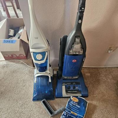 Hoover Vacuum + Carpet Cleaner Bundle with Bags