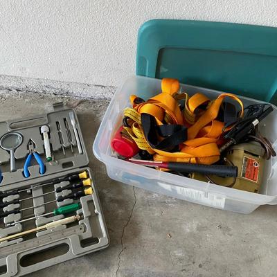 Tool Kit, Straps & Electric Motor Bundle
