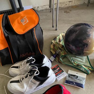 Bowling Ball, Dexter Shoes, KR Bag & Accessories