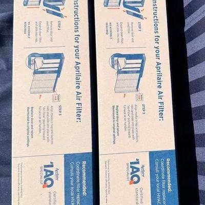 Aprilaire 213 Air Filter – MERV 13 – Genuine Replacement Whole-Home Filter (Lot of 2, New in Box)