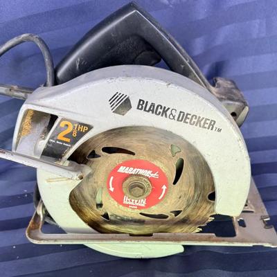 Black & Decker 7-1/4” Circular Saw – 2-1/8 HP – Corded Power Saw (Used)