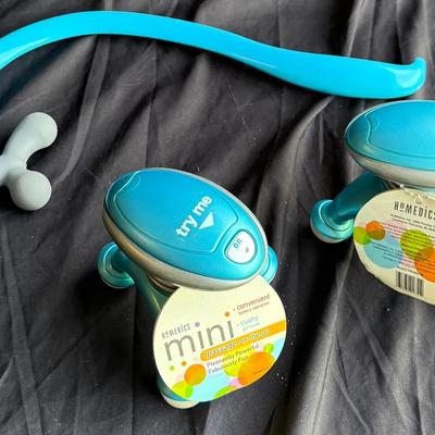HoMedics Mini “Massage-On-The-Go” Handheld Massager w/ Gel Heads (Model PM-30CTM)