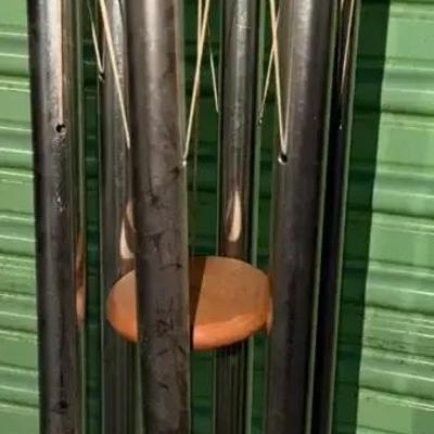 Woodstock Chimes Wind Chime – Wood & Aluminum Tubes – Classic Outdoor Décor 