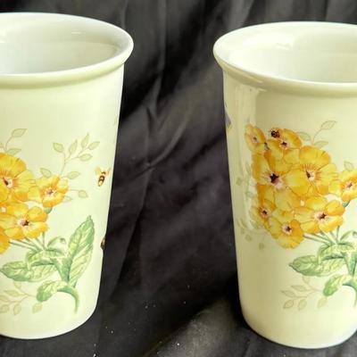 Lenox “Butterfly Meadow” Porcelain Vase – American by Design Floral & Butterfly Pattern 