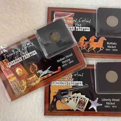 Famous Coins of the American Frontier Set