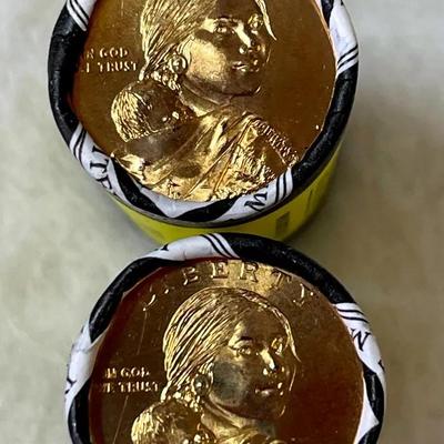 2009 Native American $1 Rolls 