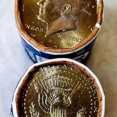 2008 Kennedy Half Dollar Rolls