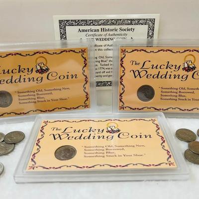 “The Lucky Wedding Coin” and More Sixpence