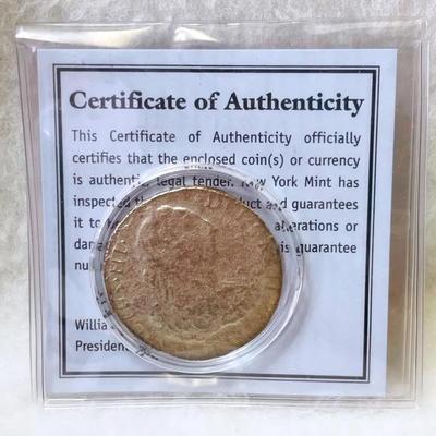 Authentic Spanish Silver “Piece Of Eight” Shipwreck Coin