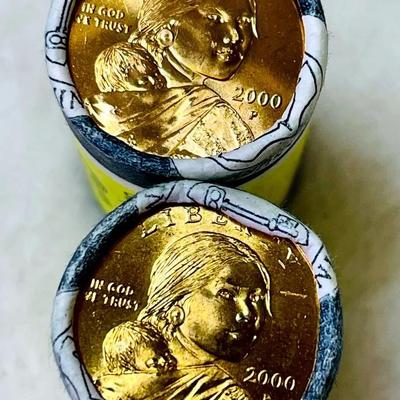 2000 Native American $1 Coin Rolls
