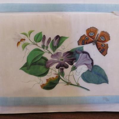 Sale Photo Thumbnail #38: Sunqua Portfolio of Eight Botanical Watercolors