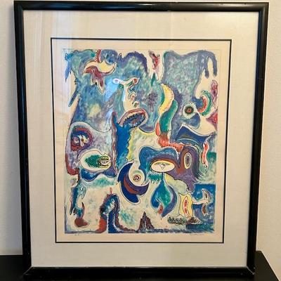 Sale Photo Thumbnail #123: Stephen Sacklarian pencil signed artist proof