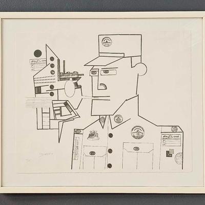 Sale Photo Thumbnail #122: Saul Steinberg