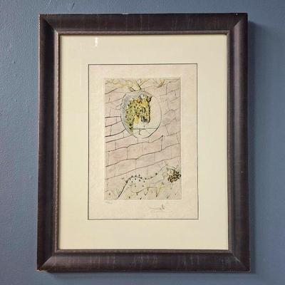 Sale Photo Thumbnail #74: Signed Salvador Dali