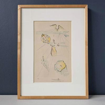 Sale Photo Thumbnail #2: Signed Salvador Dali