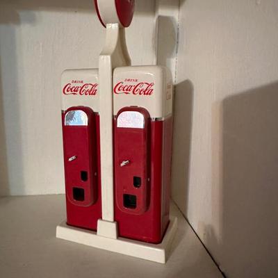 Vintage Coca Cola advertising salt and pepper