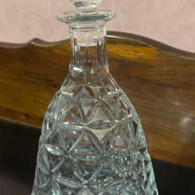 Polish crystal decanter
