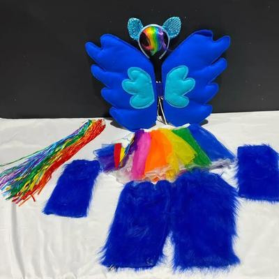 Kids My Little Pony Rainbow Dash Costume Handmade