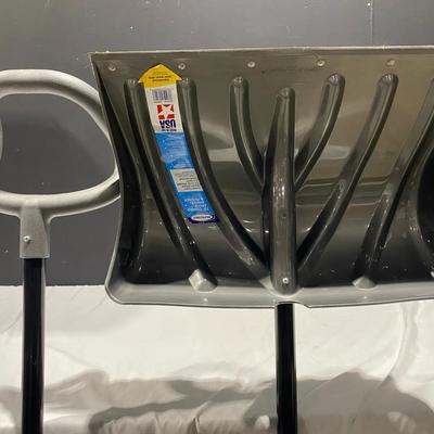2 Matching Grey Snow Shovels Never Used