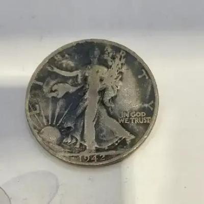 1942 Walking Livery Half Dollar Coin
