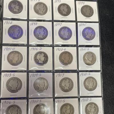 Barber Half Dollars