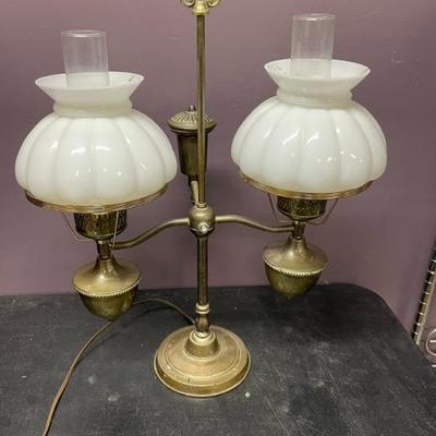 Double Burner Electric Lamp