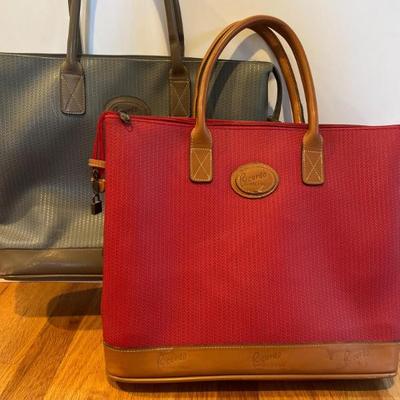 Two Vintage Ricardo Beverly Hills Travel Bags