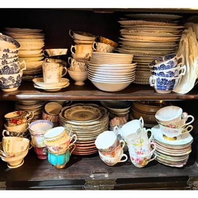 Teacup, Saucer & Plate Variety-Royal Albert, Willow & Fiesta & MORE