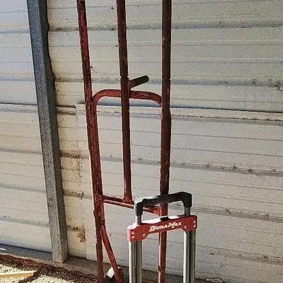 2 Hand Trucks / Furniture Dollys - Adjustable Handles, Large & Small