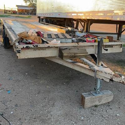 Flatbed Trailer #1 - Two Axle - Great Condition, Ready to Roll!