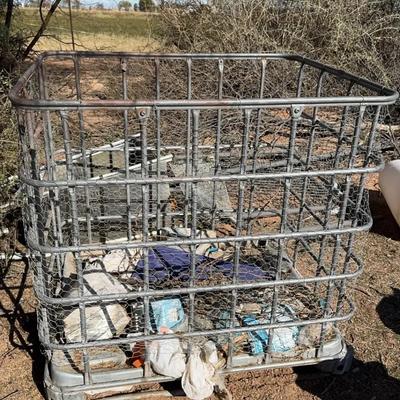 High Capacity Plastic Storage Tanks & Large Square Holders