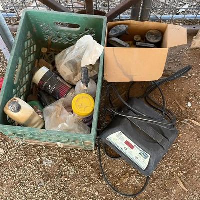 Auto Clean & Repair Supplies - Car Battery Charger, Cleaning Supplies