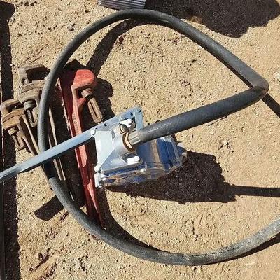 GPI Petroleum Hand Pump & 3 Wrenches Plus 2 Crowbars