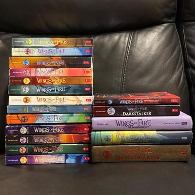 "Wings of Fire" fantasy series by author Tui T. Sutherland