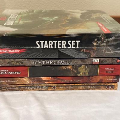 Dungeons & Dragons Starter Kit and Additional Books