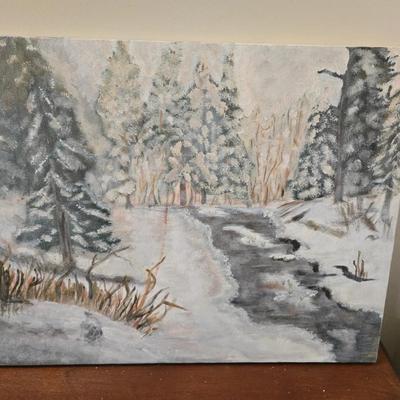Original Art - Winter Landscape